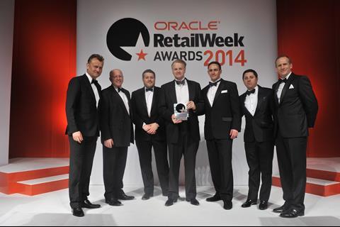 The Financo Speciality Retailer of the Year - Screwfix